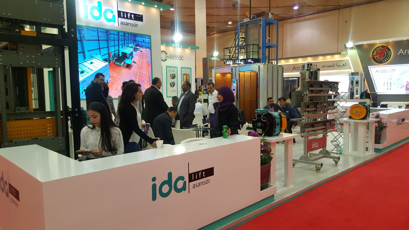 İda Asansör Mısır Fuarında